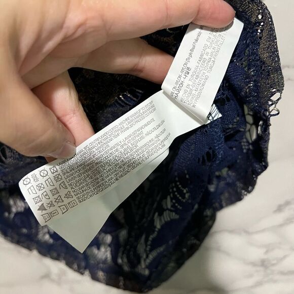 Zara Trafaluc Scoop Neck Lace Top Size S - Picture 4 of 6